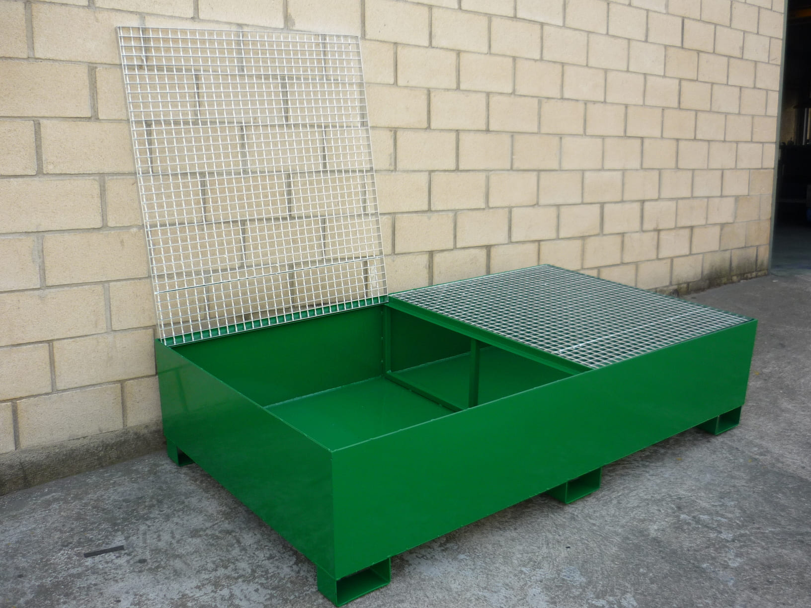 Contenedor 2200x1240x405 (1100 litros) Abierta