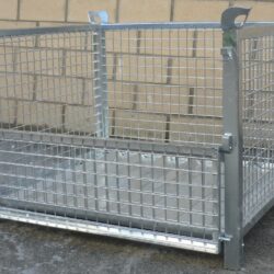 Contenedor con Lateral Abatible y Galvanizado