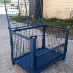 Contenedor con Lateral Abatible y Tapa Abierta