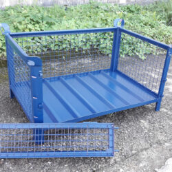 Contenedor de Medio Lateral Abatible Desmontado