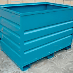 Contenedor de Apilamiento sin Orejetas