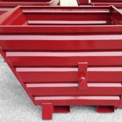 Contenedor Basculante con Entrada de Uñas