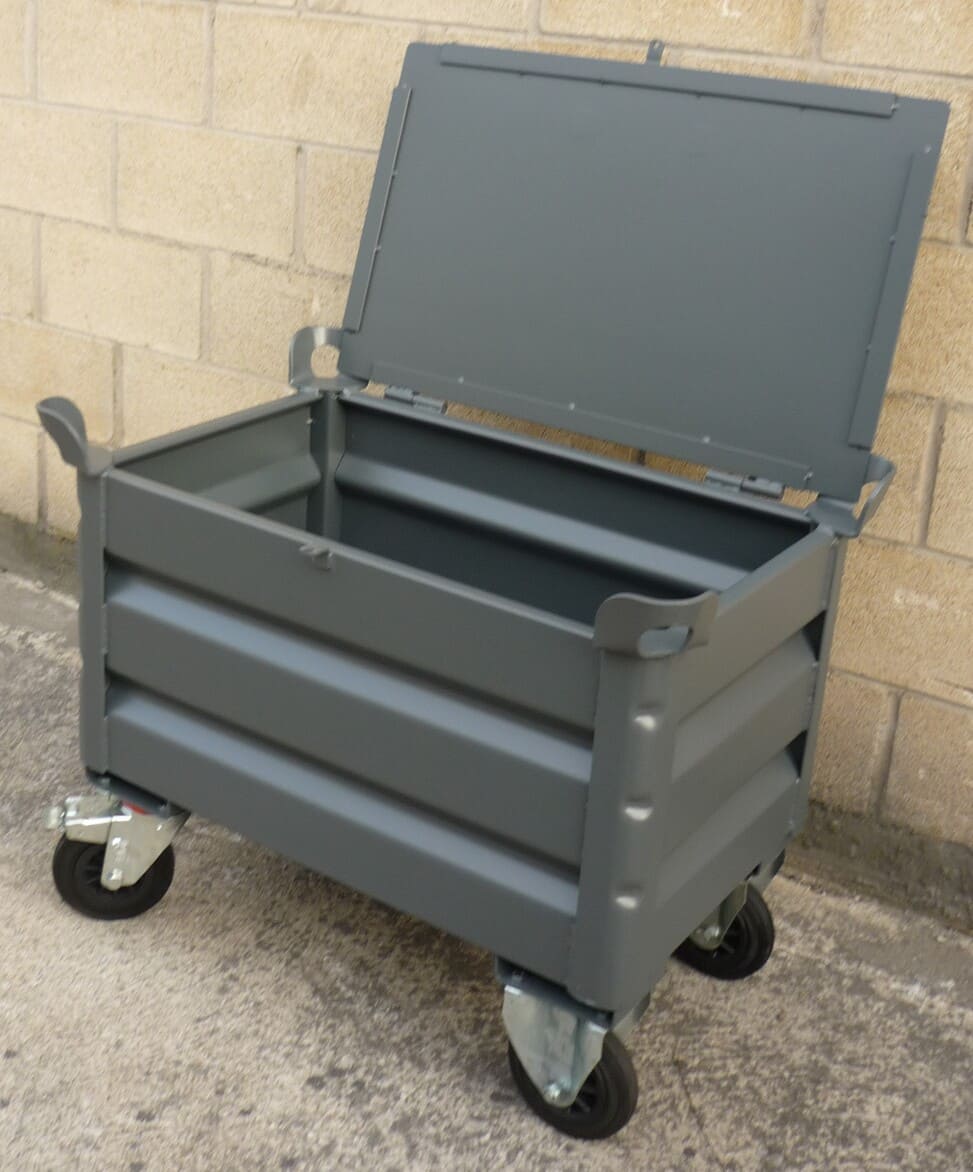 Contenedor con Ruedas Abierto