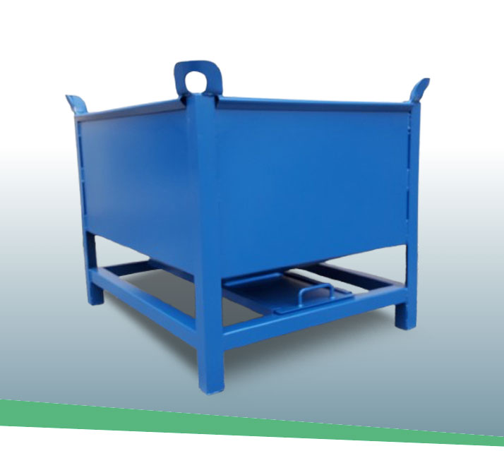 Tolva con vaciado interior