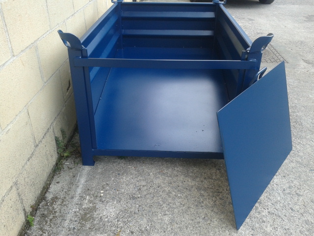 Contenedor con Fondo Inclinado - Rampa Vaciado