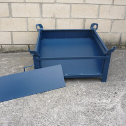 Contenedor con Fondo Inclinado - Rampa Vaciado