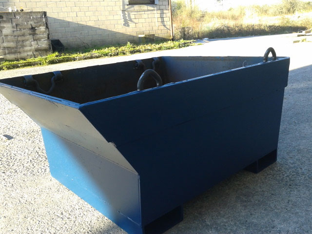 Tolvas y Contenedores Altos Espesores a medida