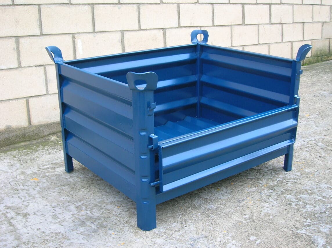 Contenedor con Lateral Abatible