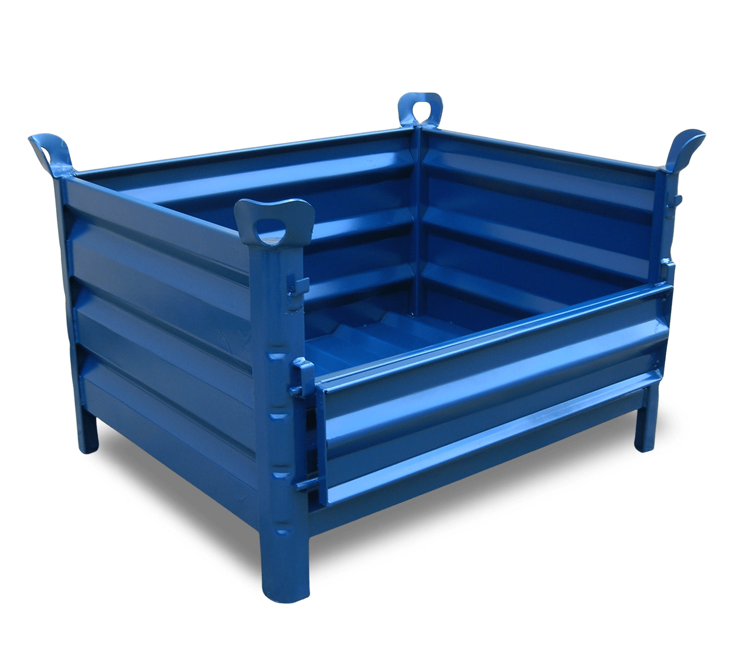 Contenedor con Lateral Abatible