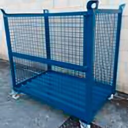 Contenedor de Malla con Ruedas
