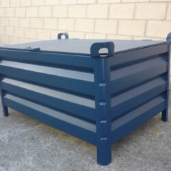 Contenedor con Tapa y Bisagras